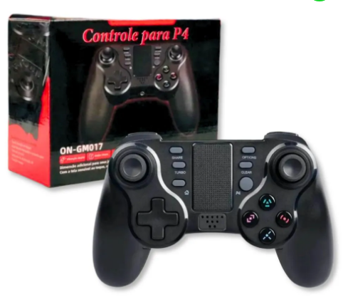 Controle p/ PS4 Sem Fio - Knup - ON-GM017